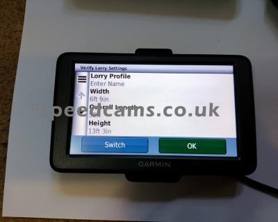 Garmin Dezl Sat Nav 2025 UK & Euro Maps