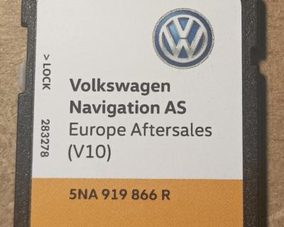 VW 32gb Full Europe Map SD Card