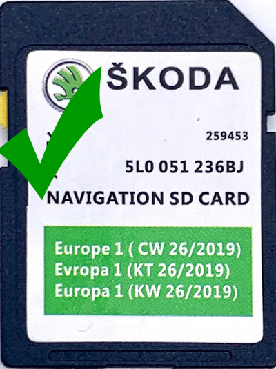 Skoda Map Update