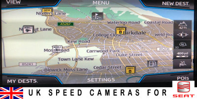 Seat UK Speed Cameras