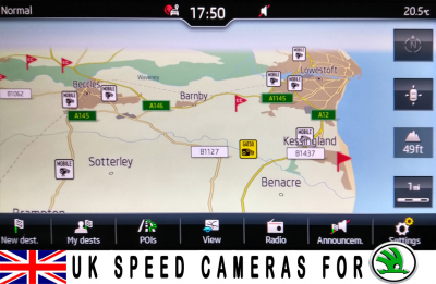 Skoda UK Speed Cameras