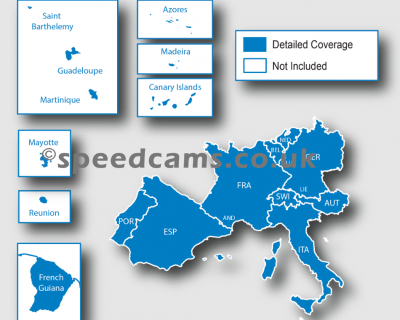 Garmin Nuvi Sat Nav 2025 Western Europe Maps