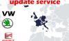 Whilst-you-wait Map Update Service for VW Skoda & Seat