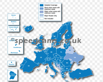 Garmin Nuvi Sat Nav 2025 Western Europe Maps